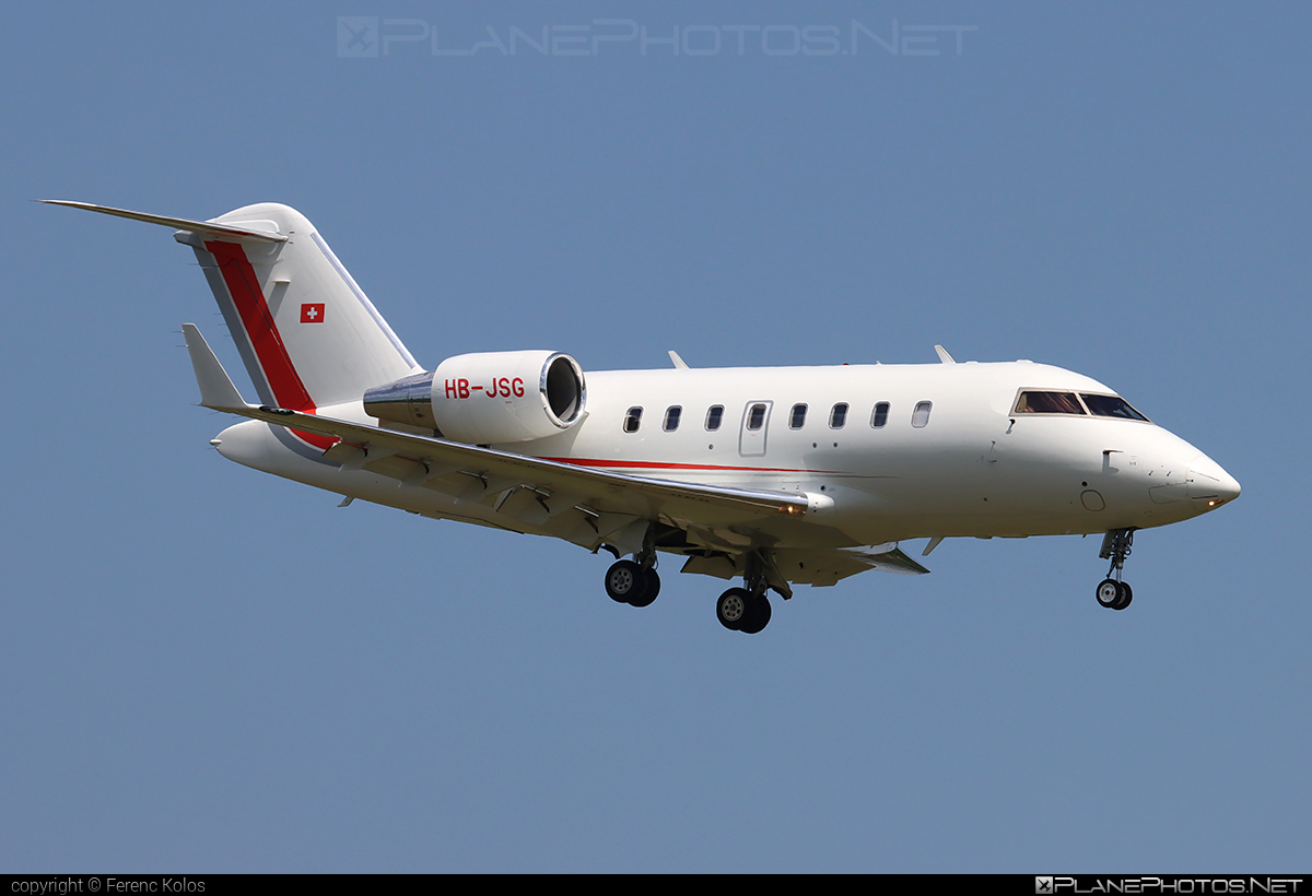 Bombardier Challenger 605 (CL-600-2B16) - HB-JSG operated by Scintilla AG #bombardier #challenger605 #cl6002b16 #scintillaAG