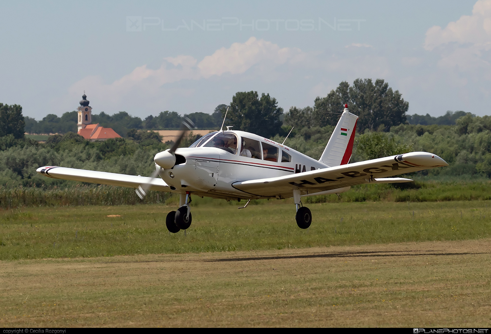 Piper PA-28-180 Cherokee - HA-BGX operated by Lúcia Air #LuciaAir #piper