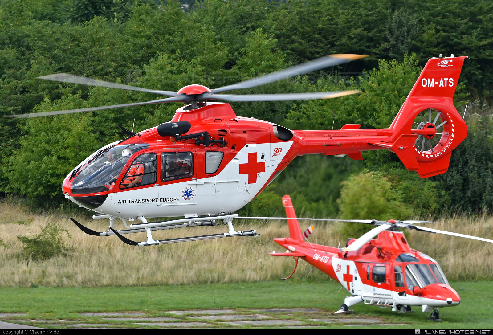 Eurocopter EC135 P2+ - OM-ATS operated by Air Transport Europe #airtransporteurope #ec135 #ec135p2 #ec135p2plus #eurocopter
