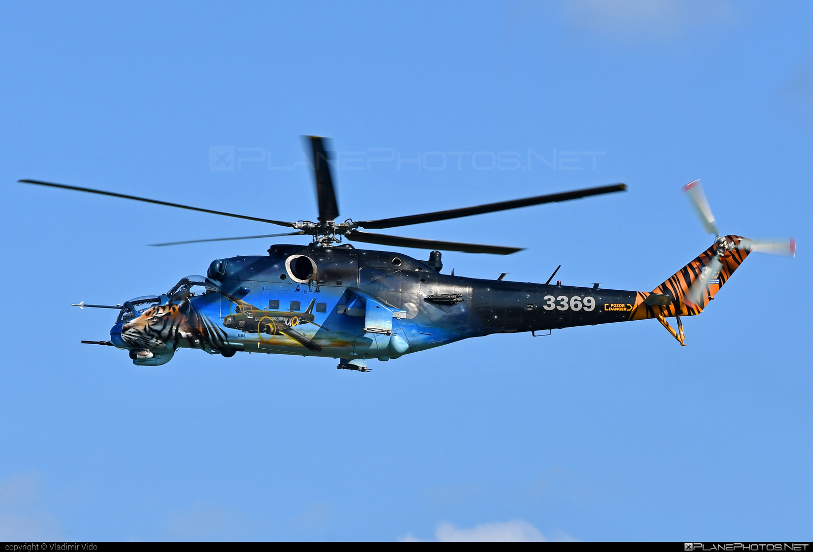 Mil Mi-35 - 3369 operated by Vzdušné síly AČR (Czech Air Force) #czechairforce #mi35 #mil #milhelicopters #siaf2021 #vzdusnesilyacr