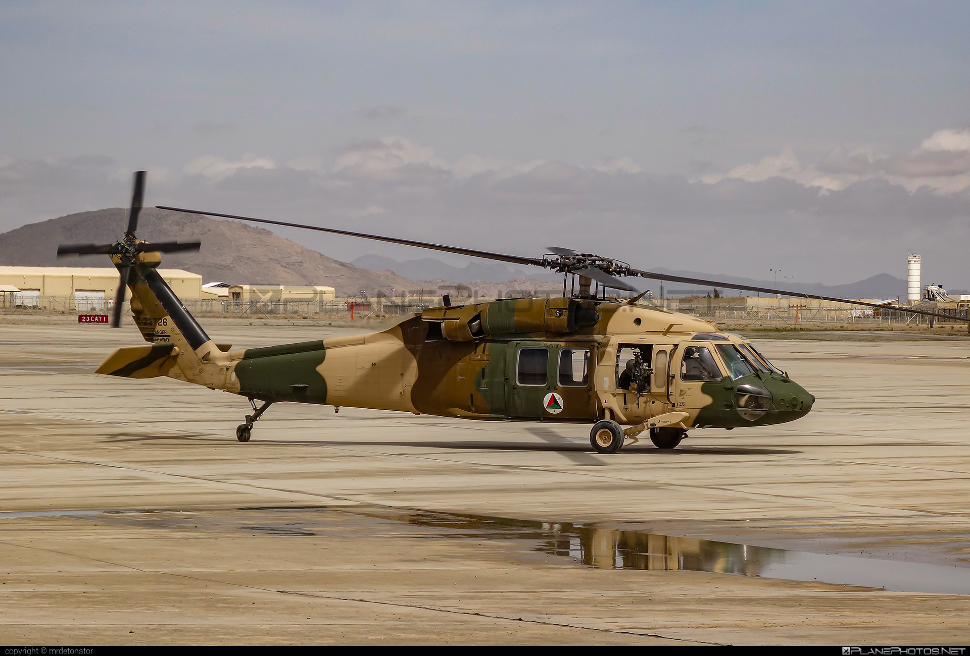 Sikorsky UH-60A Black Hawk - 0-23726 operated by Afghan Air Force #afghanairforce #blackhawk #sikorsky #uh60 #uh60a #uh60blackhawk