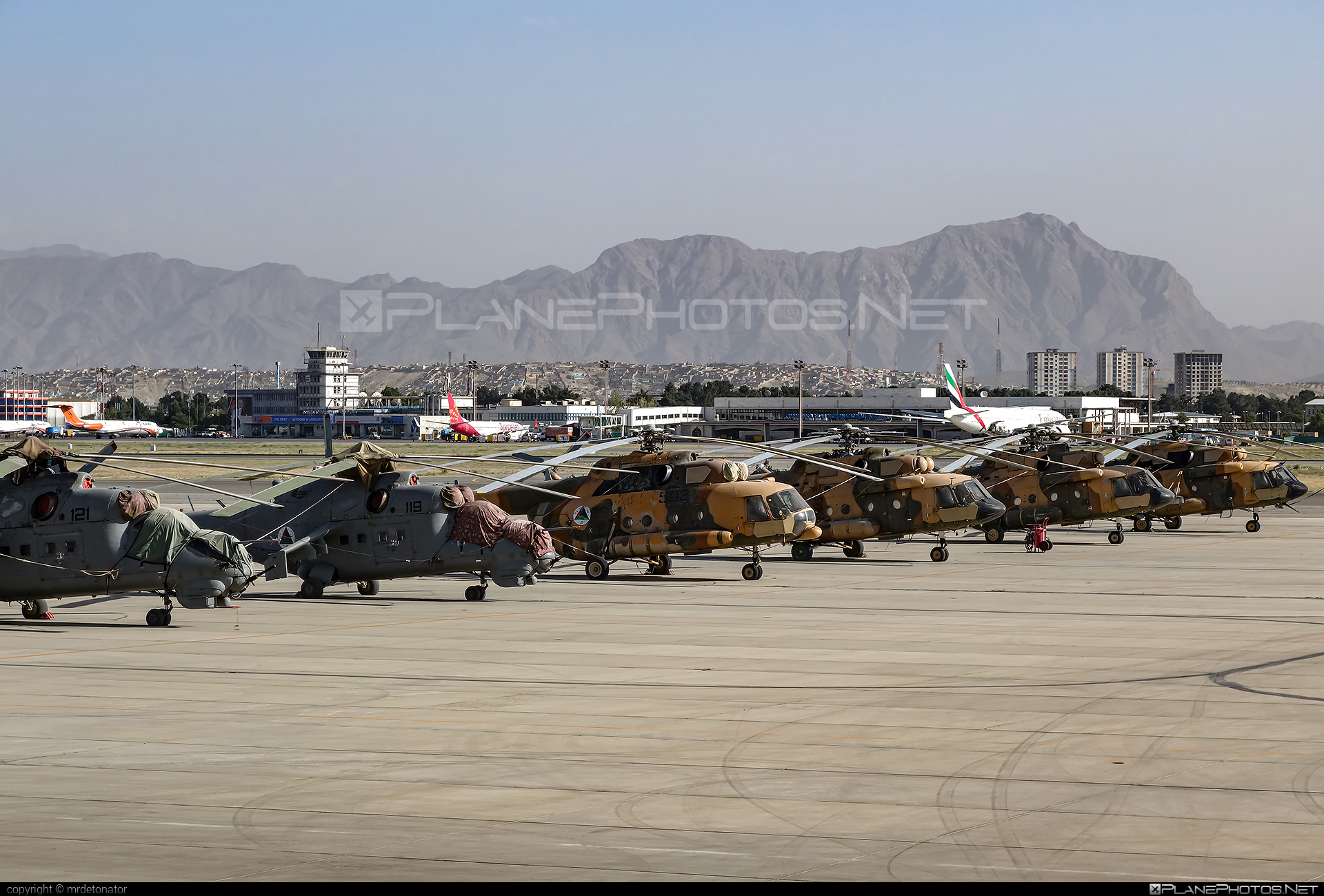 Kabul Int`l airport overview