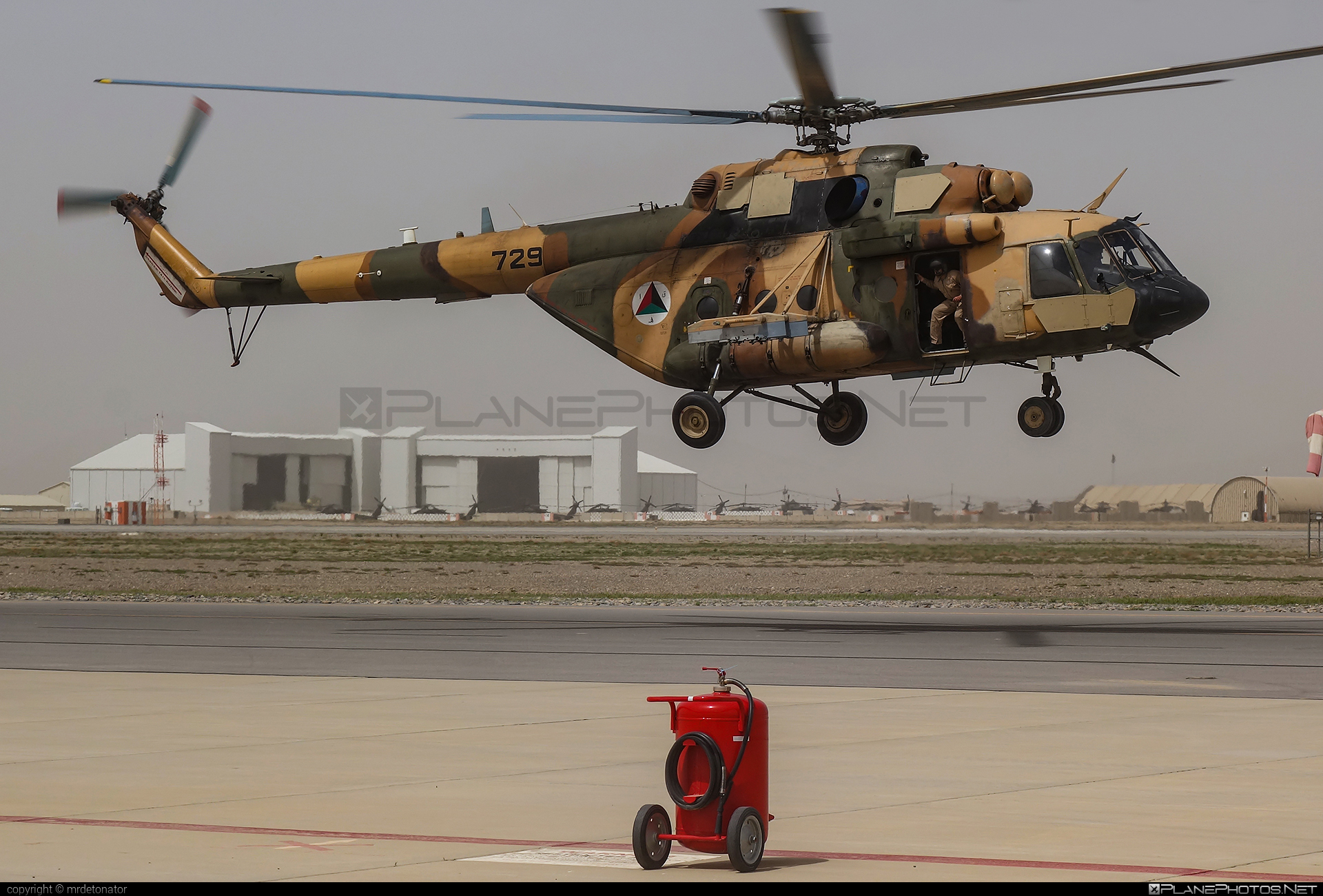 Mil Mi-17V-5 - 729 operated by Afghan Air Force #afghanairforce #mi17 #mi17v5 #mil #mil17 #milhelicopters