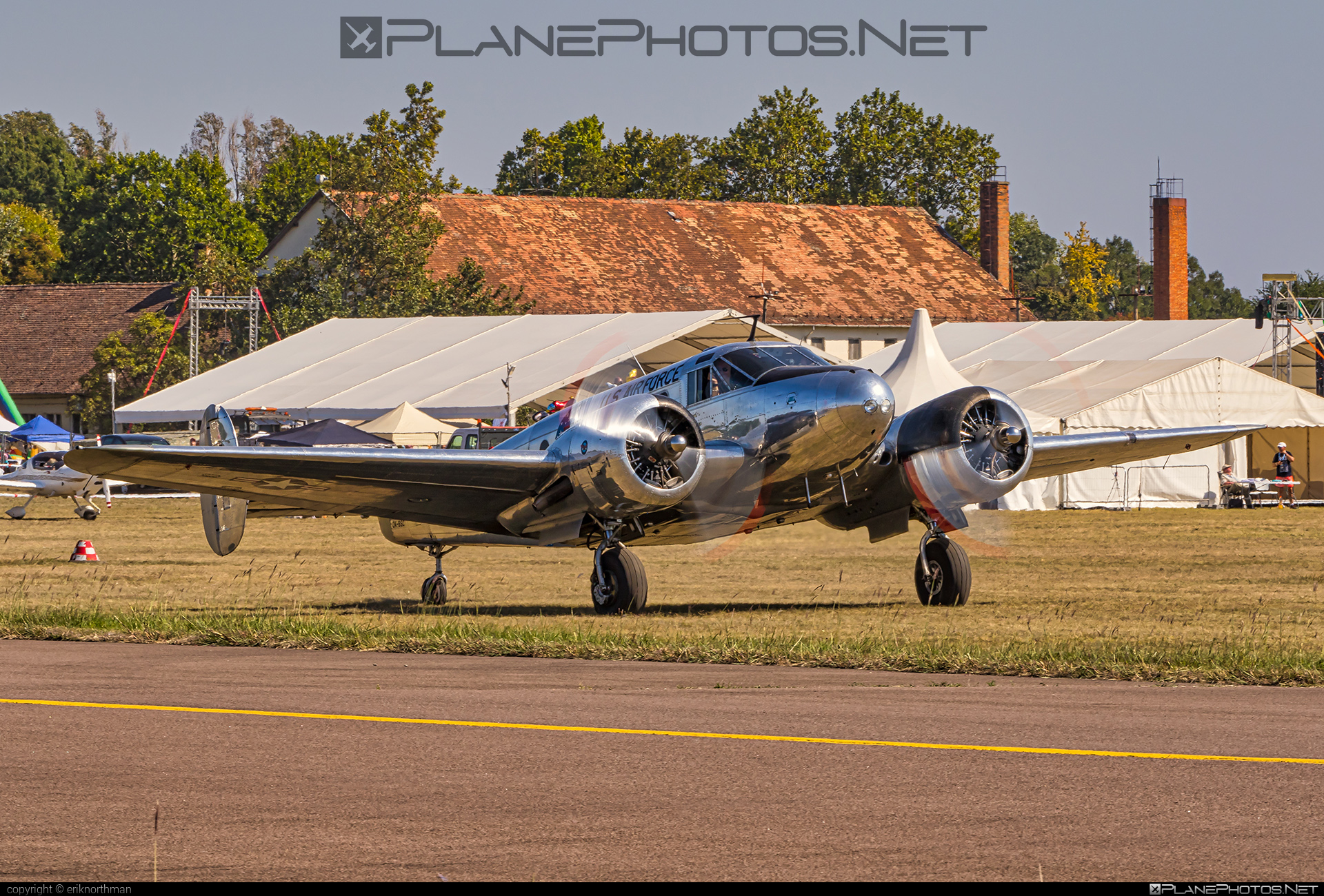 Beechcraft C-45H Expeditor - G-BSZC operated by Private operator #beechcraft