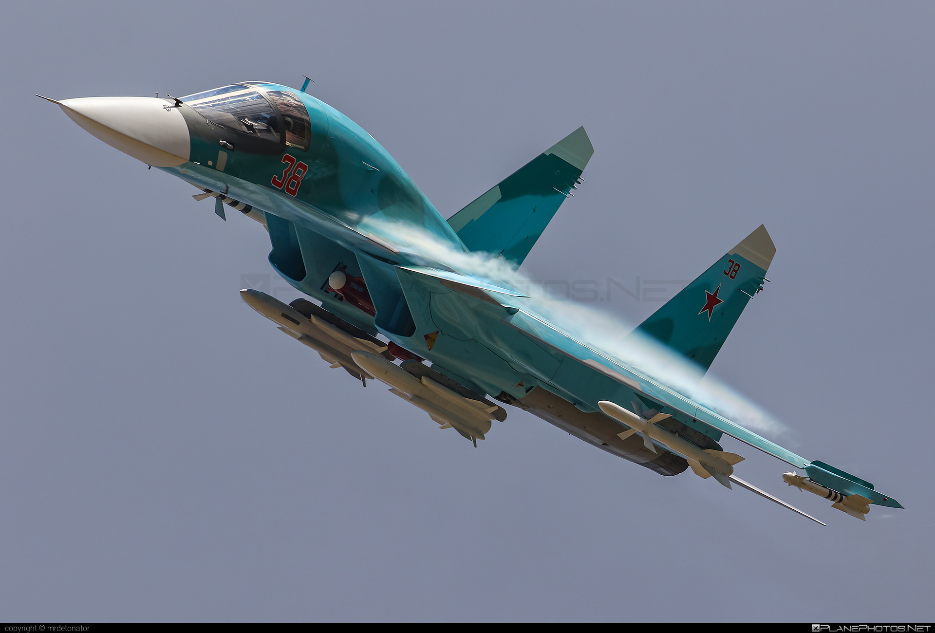 38 - Sukhoi Su-34 operated by Voyenno-vozdushnye sily Rossii (Russian ...