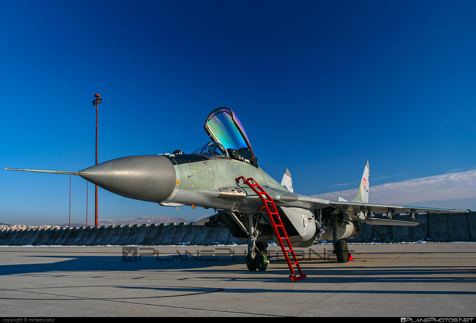 Mikoyan-Gurevich MiG-29AS - 6728 operated by Vzdušné sily OS SR (Slovak Air Force) #mig #mig29 #mig29as #mikoyangurevich #slovakairforce #vzdusnesilyossr