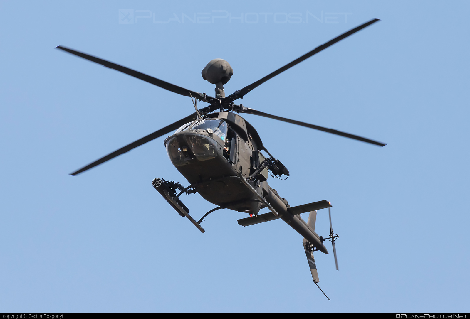 Bell OH-58D Kiowa Warrior - 323 operated by Hrvatsko ratno zrakoplovstvo i protuzračna obrana (Croatian Air Force) #CroatianAirForce #HrvatskoRatnoZrakoplovstvoIProtuzracnaObrana #bell #bellhelicopters #kecskemetairshow2021