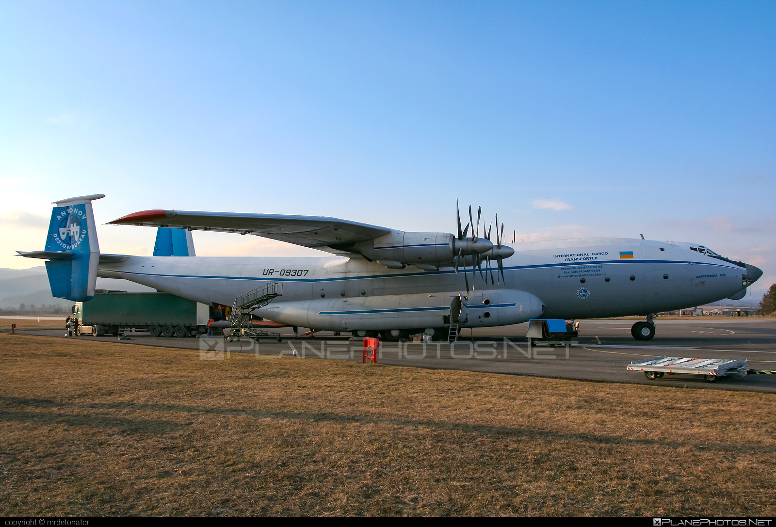 UR-09307 - Antonov An-22A Antei operated by Antonov Airlines taken