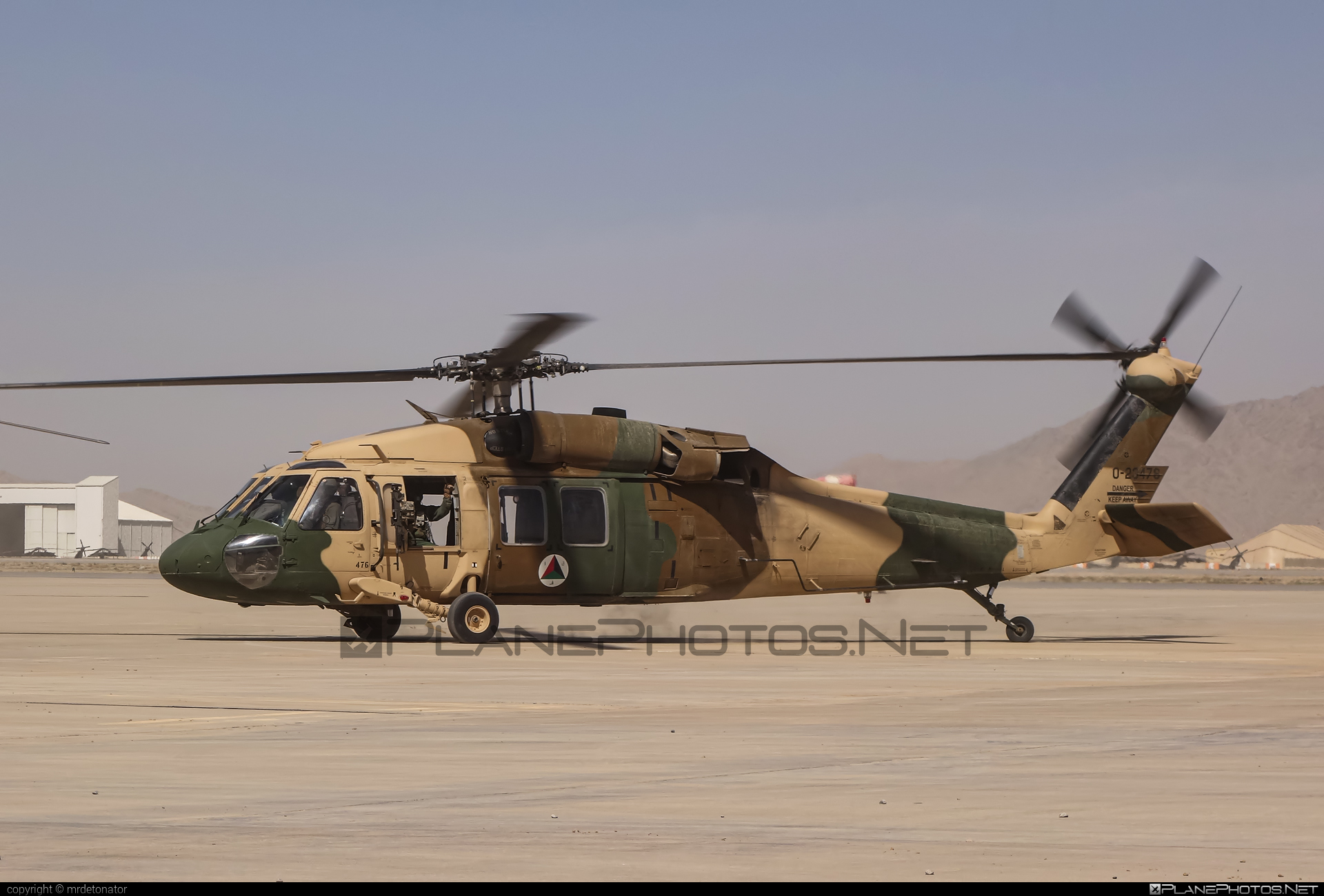 Sikorsky UH-60A Black Hawk - 0-23476 operated by Afghan Air Force #afghanairforce #blackhawk #sikorsky #uh60 #uh60a #uh60blackhawk