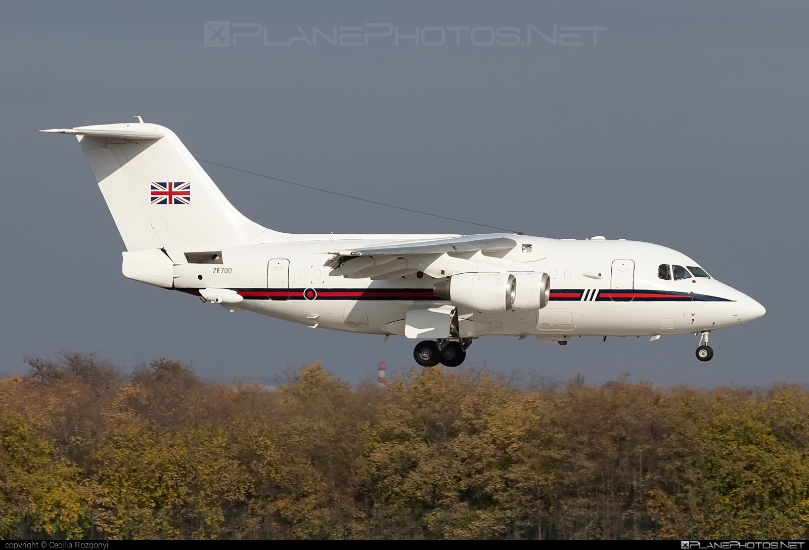 ZE700 - British Aerospace BAe 146 CC.2 operated by Royal Air Force