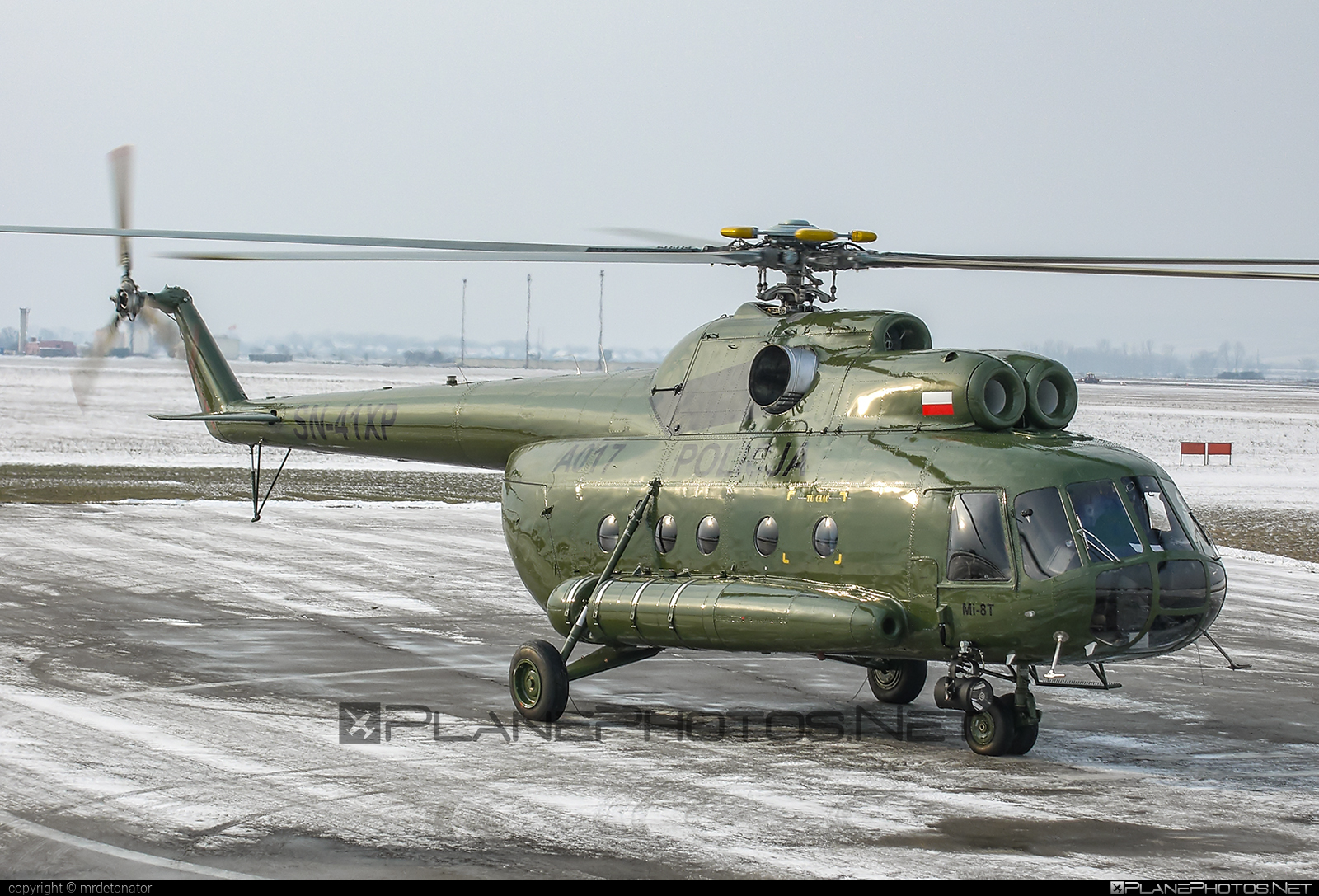 Mil Mi-8T - SN-41XP operated by Policja (Polish Police) #mi8 #mi8t #mil #milhelicopters #milmi8 #milmi8t #policja #polishpolice