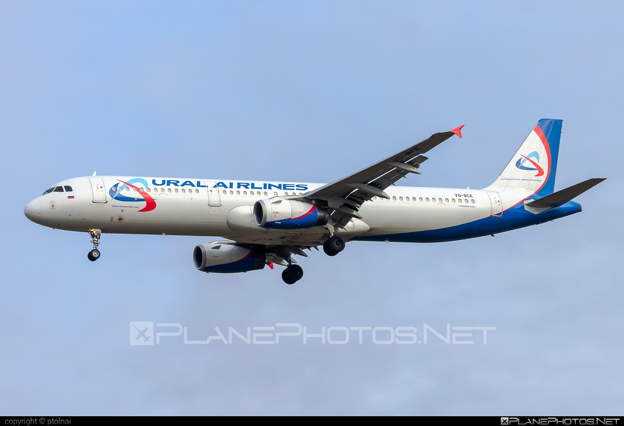 Airbus A321-231 - VQ-BCE operated by Ural Airlines #UralAirlines #a320family #a321 #airbus #airbus321