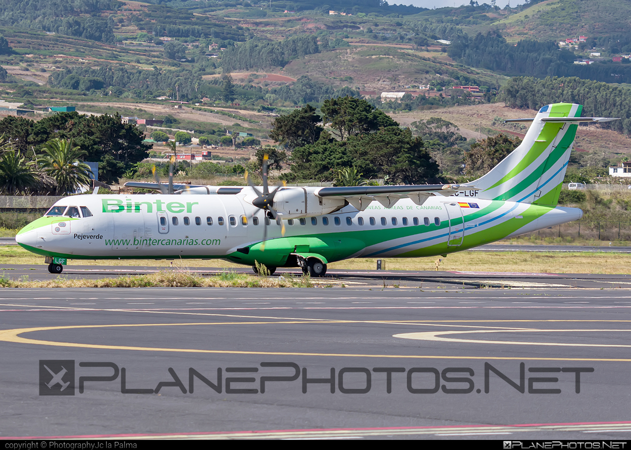 ATR 72-212A - EC-LGF operated by Binter Canarias #BinterCanarias #atr #atr72 #atr72212a #atr72500