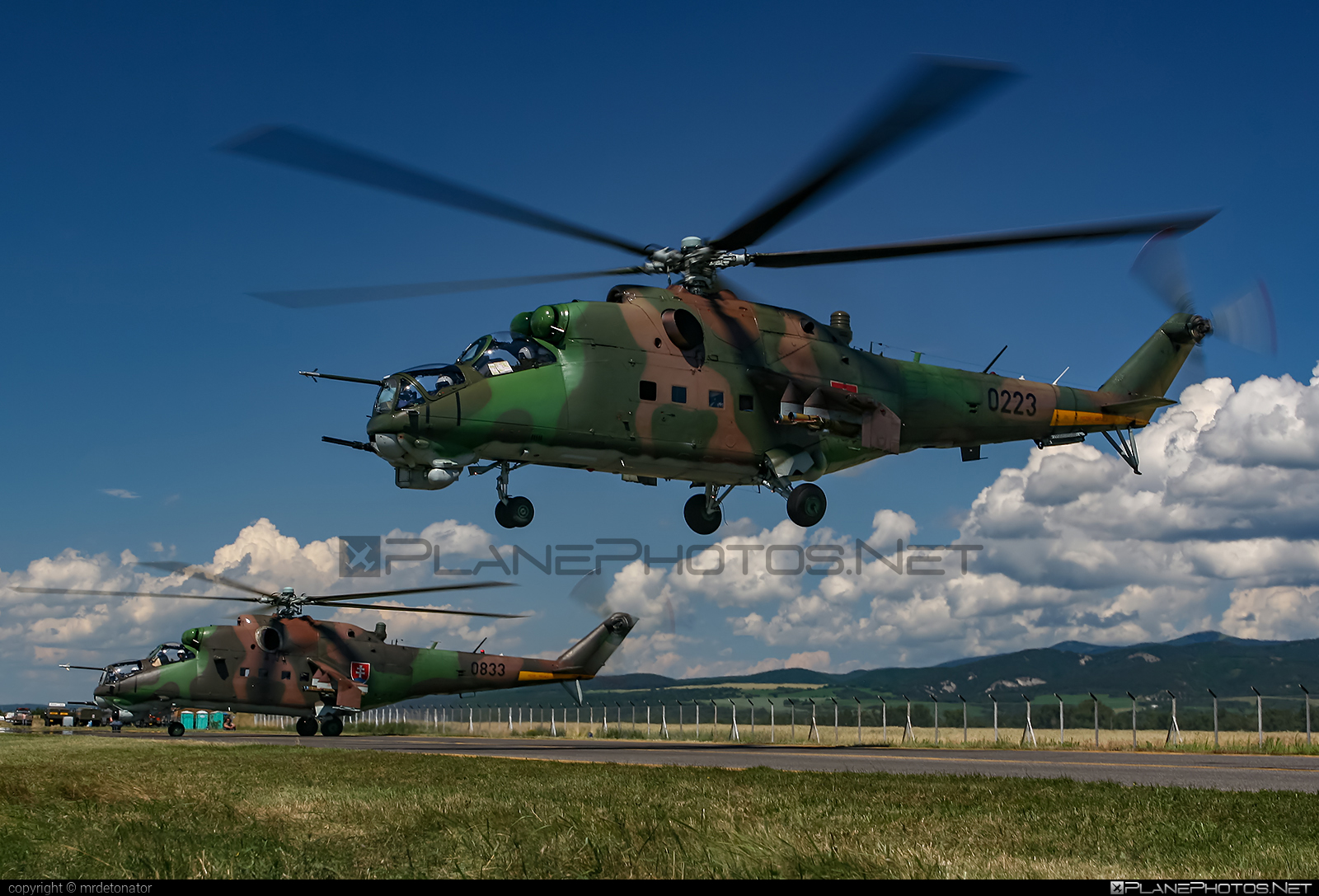 Mil Mi-24D - 0223 operated by Vzdušné sily OS SR (Slovak Air Force) #dnh2007 #mi24 #mi24d #mil #mil24 #mil24d #milhelicopters #slovakairforce #vzdusnesilyossr