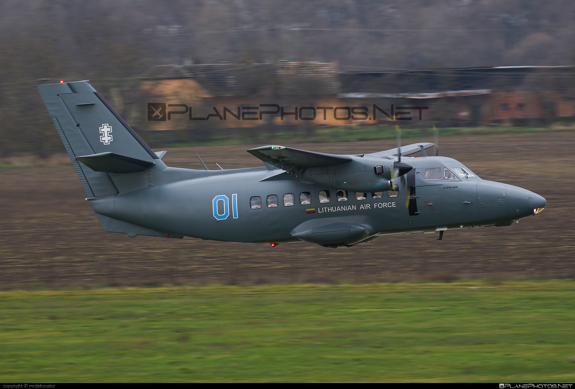 Let L-410UVP Turbolet - 01 operated by Lietuvos karinės oro pajėgos (Lithuanian Air Force) #L410 #L410Turbolet #L410uvp #L410uvpTurbolet #let #turbolet
