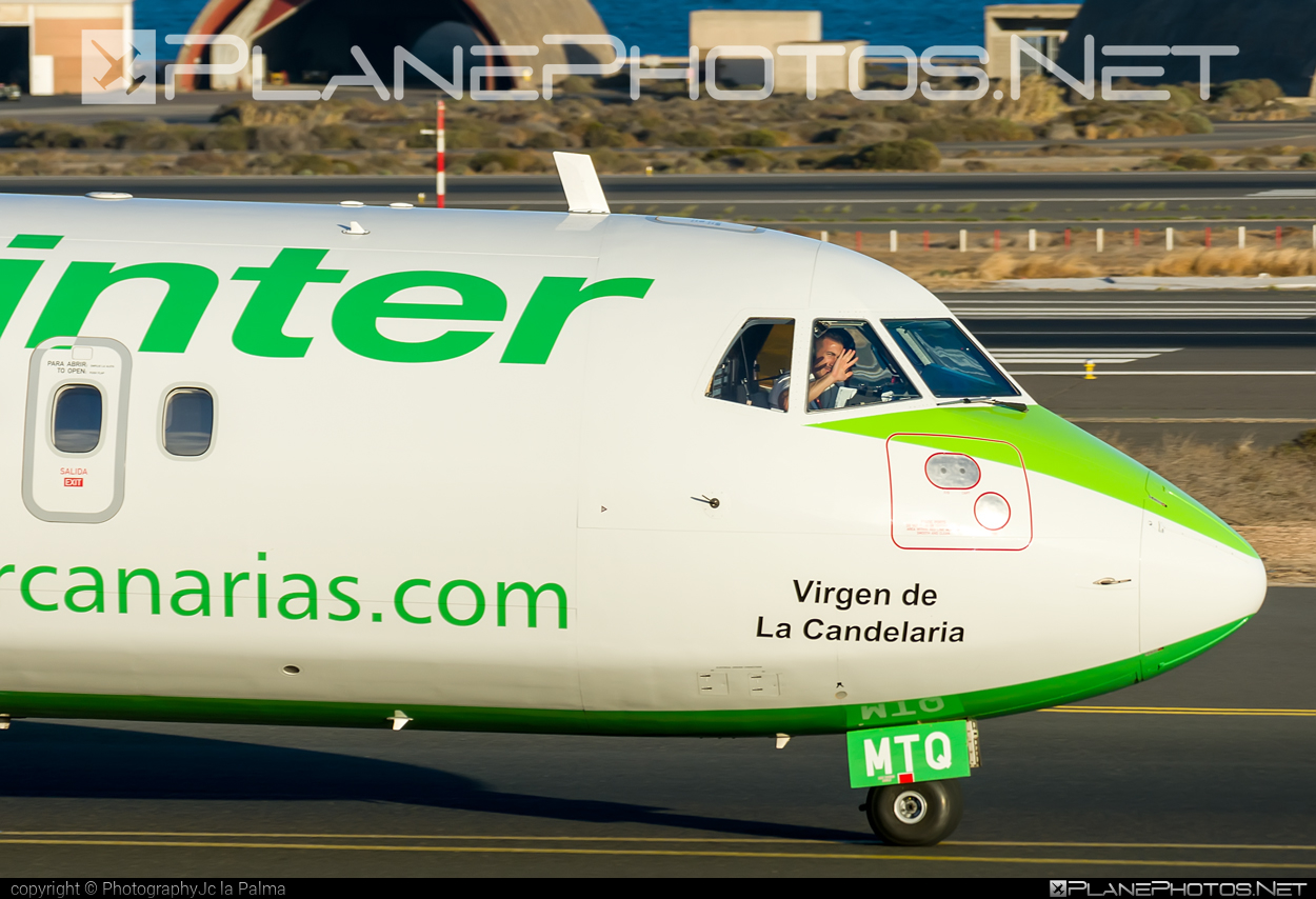 ATR 72-600 - EC-MTQ operated by Binter Canarias #BinterCanarias #atr #atr72 #atr72600