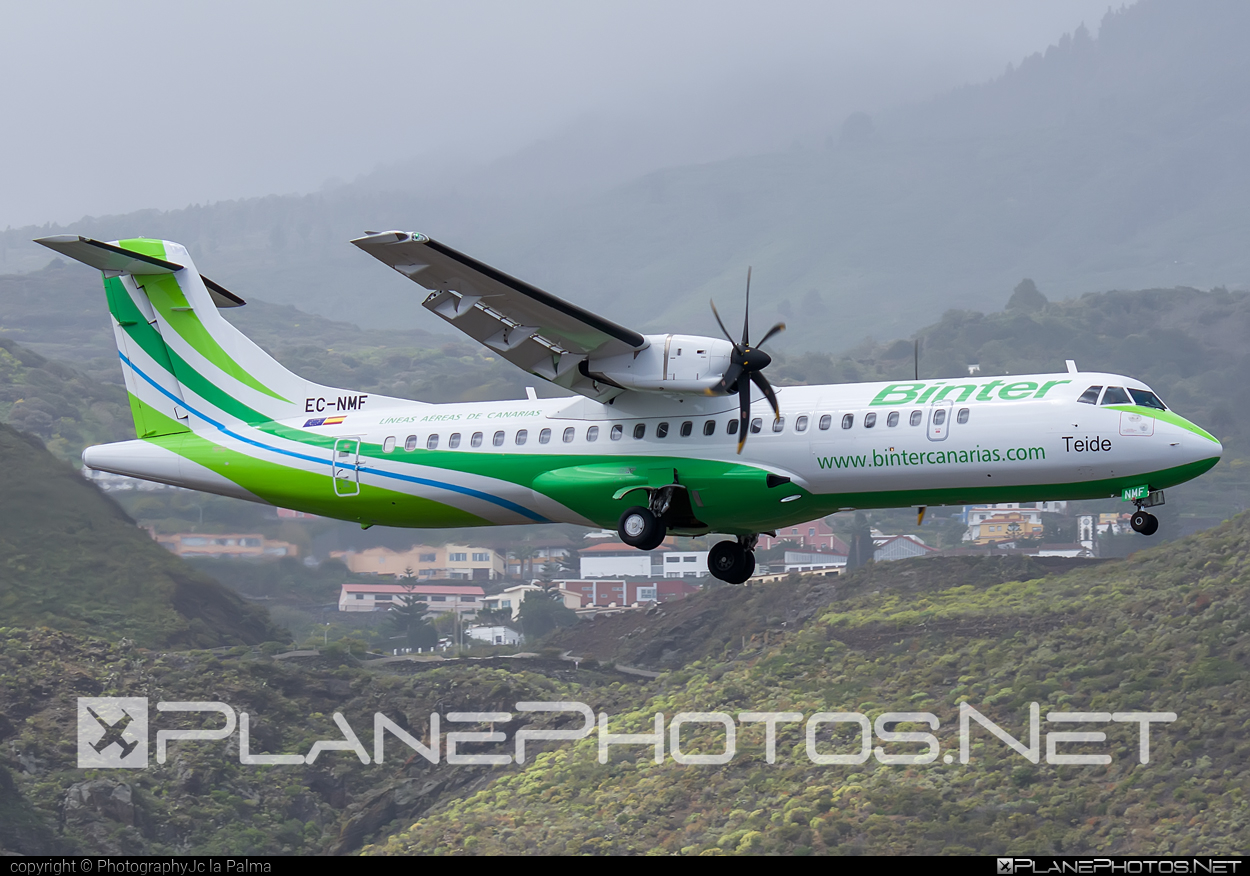 ATR 72-600 - EC-NMF operated by Binter Canarias #BinterCanarias #atr #atr72 #atr72600