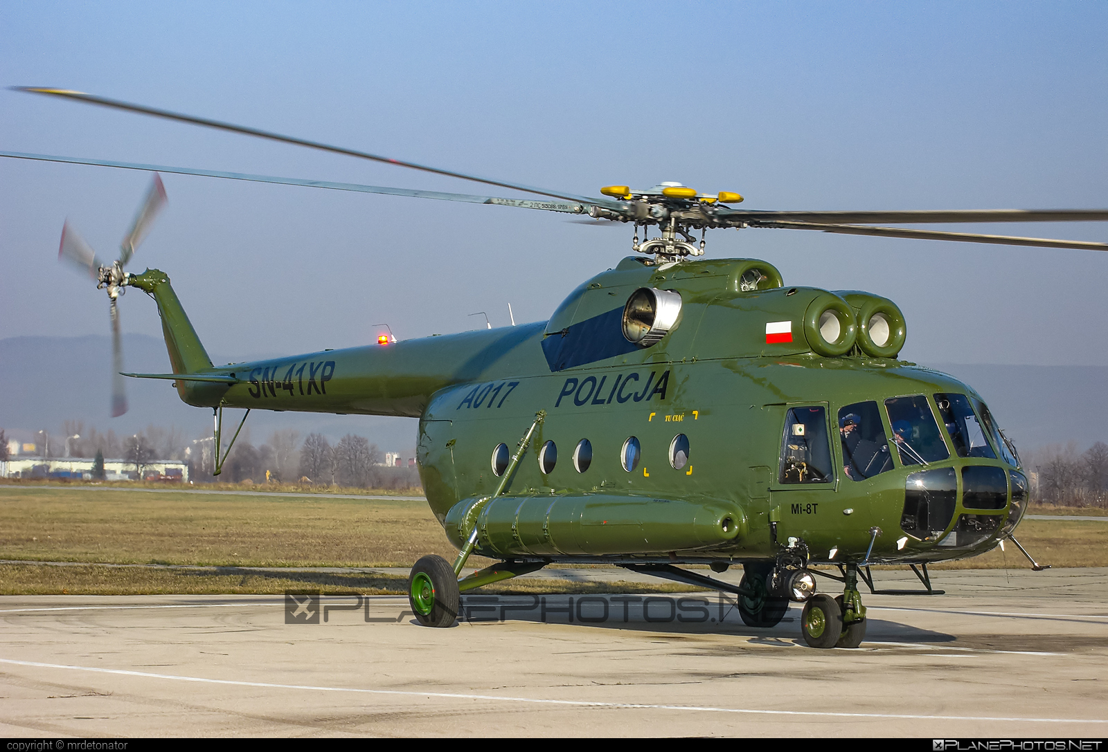 Mil Mi-8T - SN-41XP operated by Policja (Polish Police) #mi8 #mi8t #mil #milhelicopters #milmi8 #milmi8t #policja #polishpolice