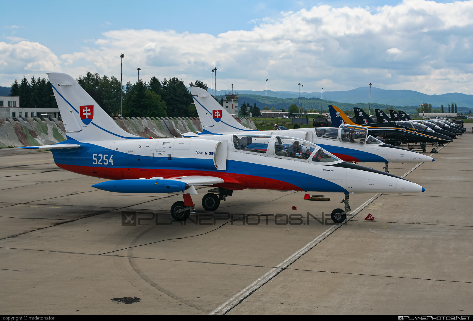 Aero L-39CM Albatros - 5254 operated by Vzdušné sily OS SR (Slovak Air Force) #aero #aerol39 #aerol39albatros #aerol39cmalbatros #albatros #l39 #l39cm #l39cmalbatros #slovakairforce #vzdusnesilyossr