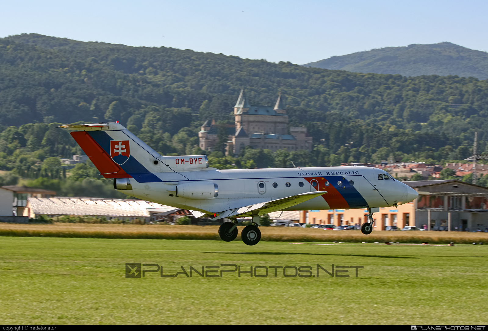 Yakovlev Yak-40 - OM-BYE operated by Letecký útvar MV SR (Slovak Government Flying Service) #SlovakGovernmentFlyingService #leteckyutvarMVSR #yak #yak40 #yakovlev