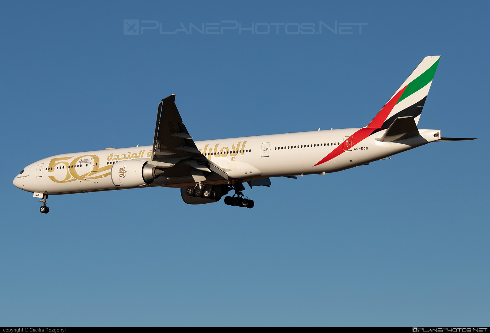 Boeing 777-300ER - A6-EQM operated by Emirates #b777 #b777er #boeing #boeing777 #emirates #tripleseven
