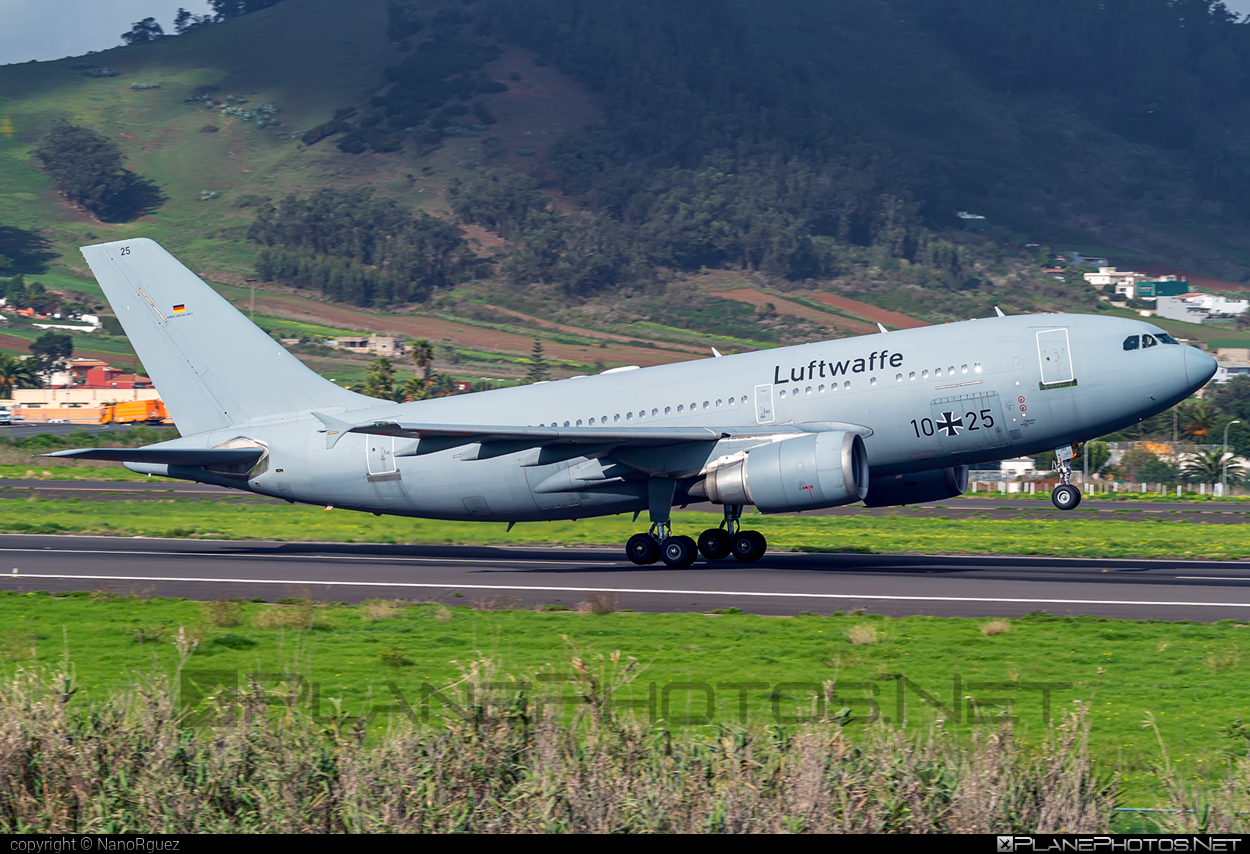 Airbus A310-304MRTT - 10+25 operated by Luftwaffe (German Air Force) #GermanAirForce #HermannKohl #TenerifeNorth #a310 #a310mrtt #airbus #airbus310 #airbus310mrtt #airbusmrtt #luftwaffe