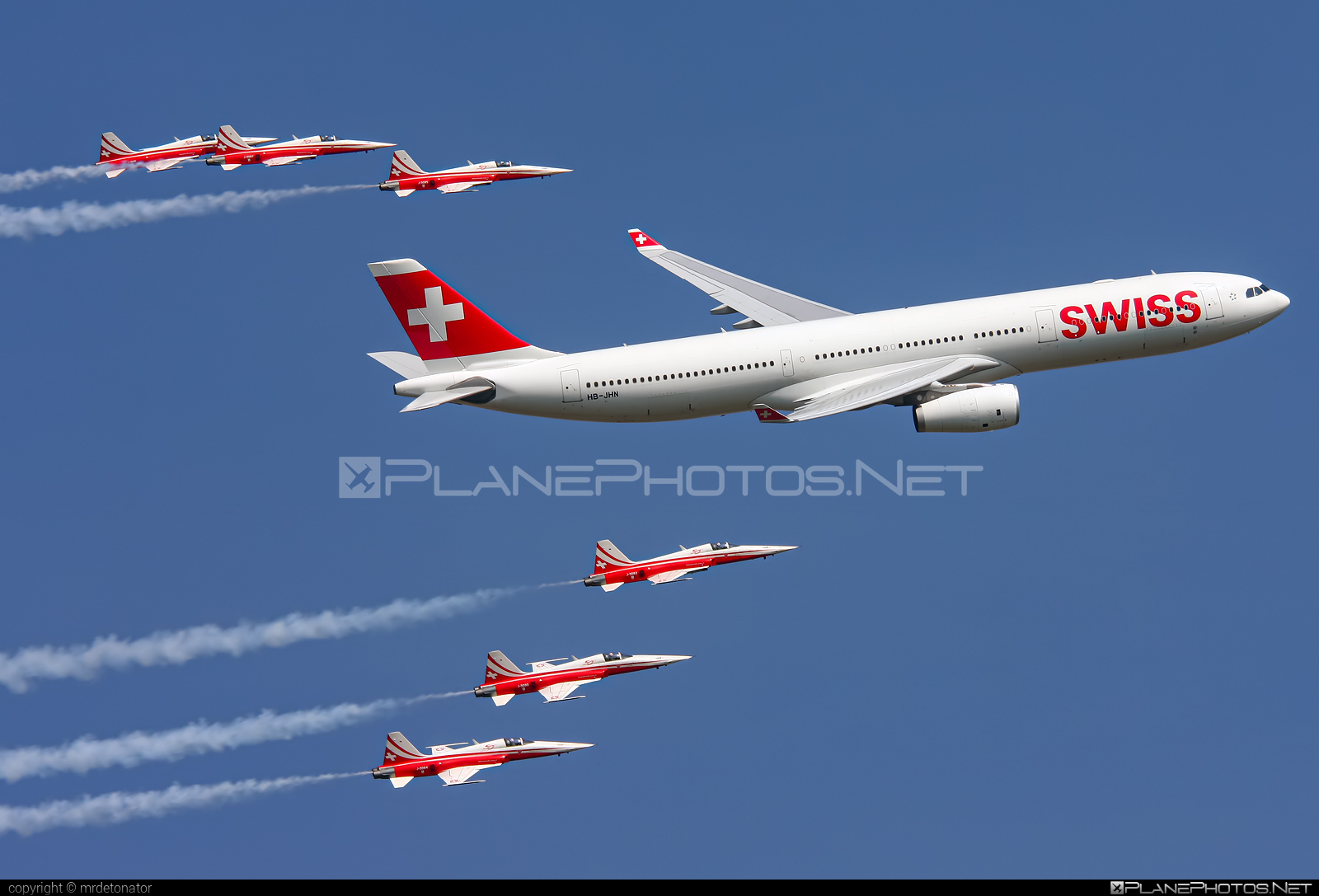 Airbus A330-343 - HB-JHN operated by Swiss International Air Lines #a330 #a330family #airbus #airbus330 #swiss #swissairlines