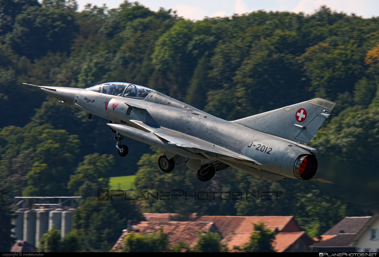 Dassault Mirage IIID - HB-RDF operated by Private operator #dassault