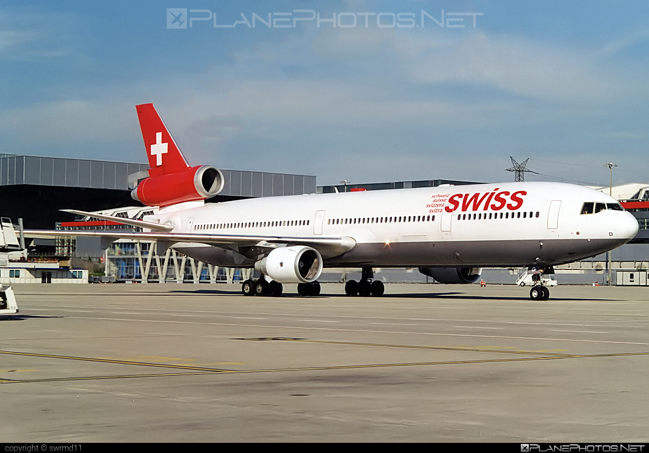 McDonnell Douglas MD-11 - HB-IWD operated by Swiss International Air Lines #mcdonnelldouglas #mcdonnelldouglas11 #mcdonnelldouglasmd11 #md11 #swiss #swissairlines