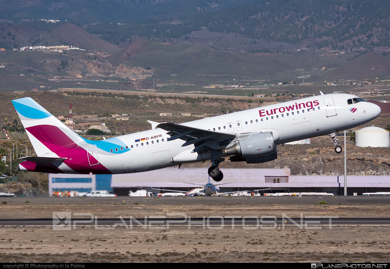 Airbus A320-214 - D-ABFR operated by Eurowings #ReinaSofia #a320 #a320family #airbus #airbus320 #eurowings