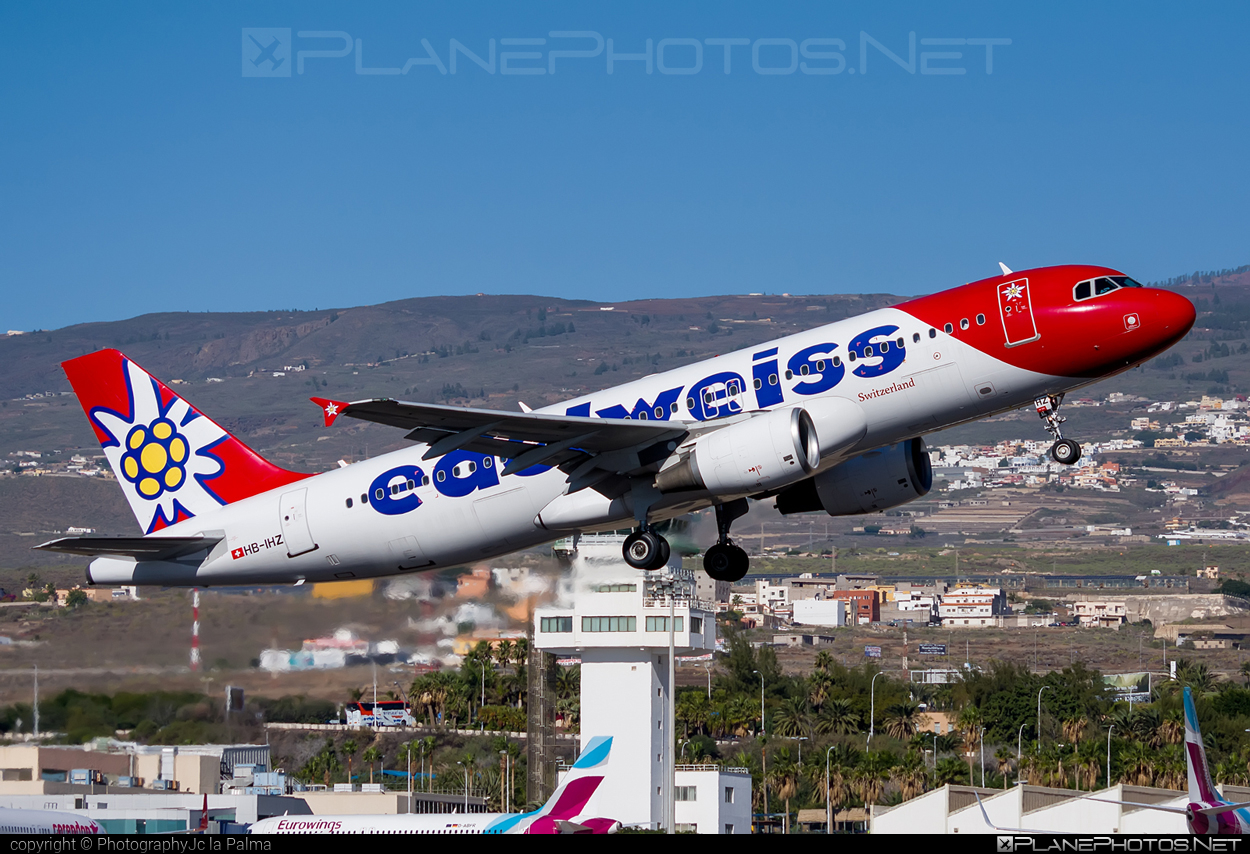Airbus A320-214 - HB-IHZ operated by Edelweiss Air #EdelweissAir #ReinaSofia #a320 #a320family #airbus #airbus320
