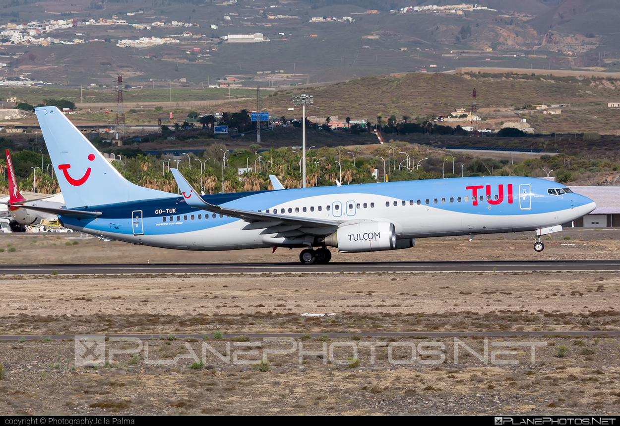 Boeing 737-800 - OO-TUK operated by TUI Airlines Belgium #b737 #b737nextgen #b737ng #boeing #boeing737 #tui #tuiairlines #tuiairlinesbelgium