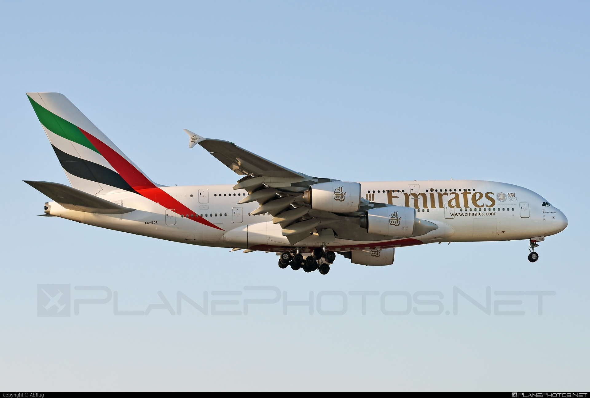 Airbus A380-861 - A6-EOR operated by Emirates #DusseldorfIntl #a380 #a380family #airbus #airbus380 #emirates