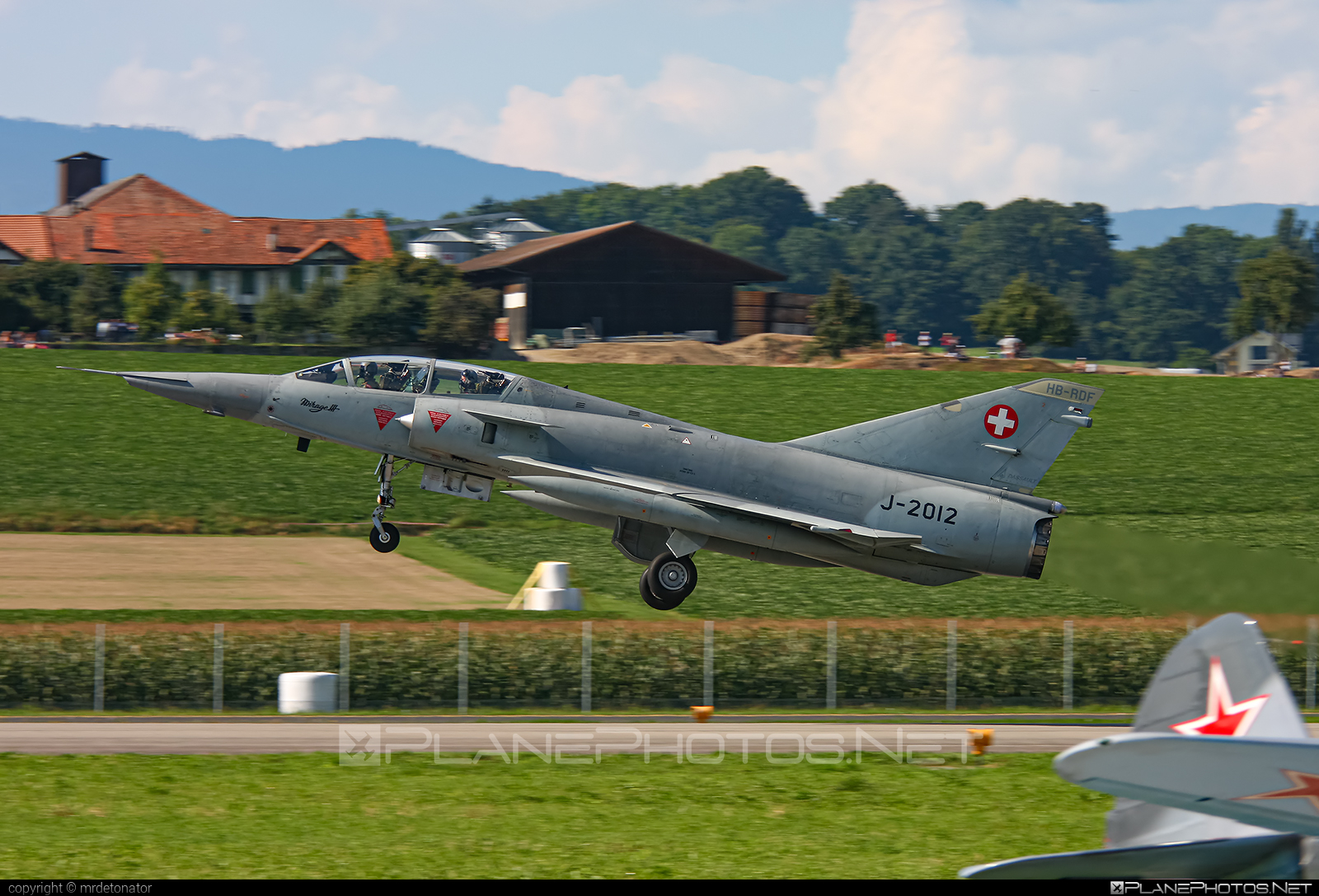 Dassault Mirage IIID - HB-RDF operated by Private operator #dassault