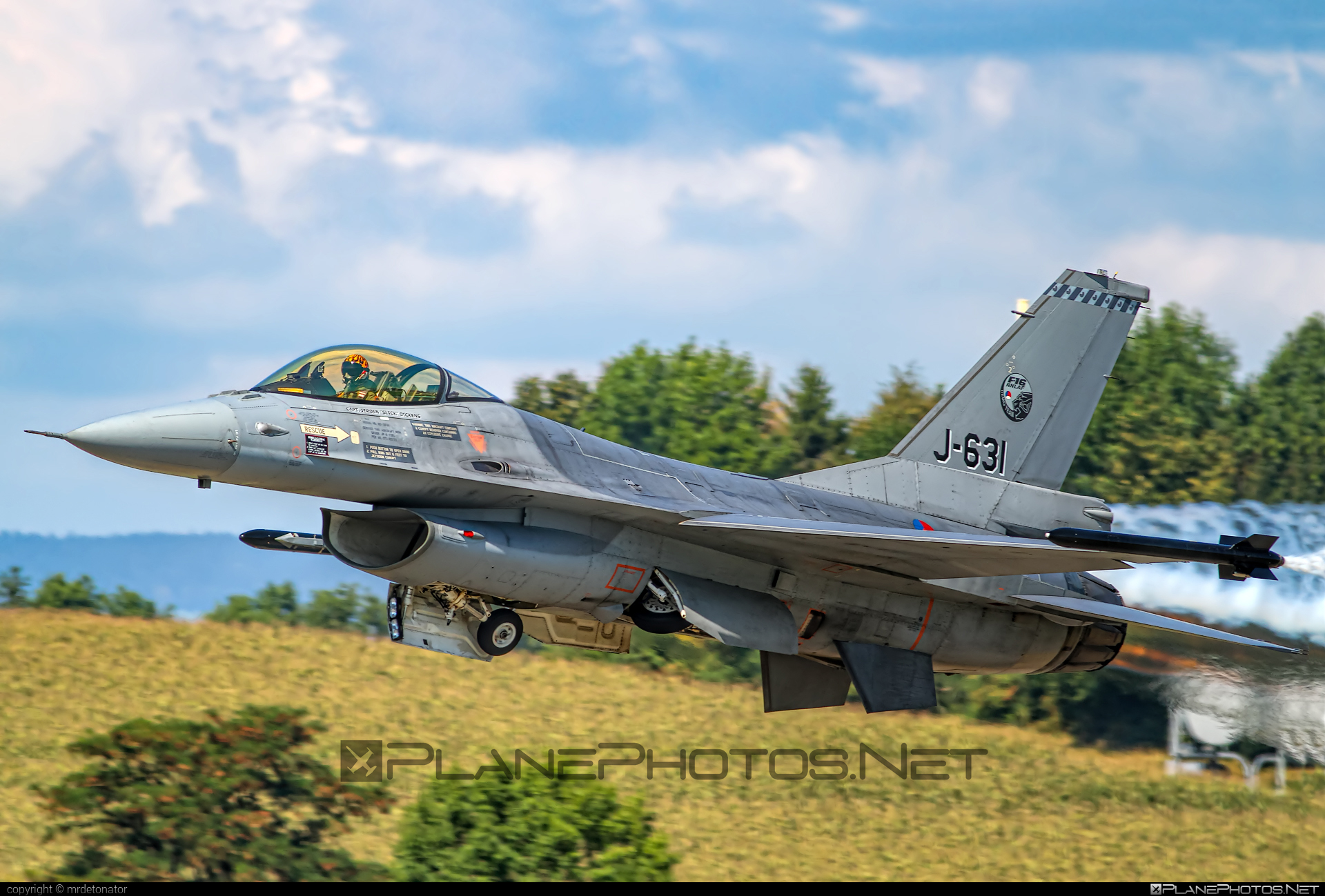 Fokker F-16AM Fighting Falcon - J-631 operated by Koninklijke Luchtmacht (Royal Netherlands Air Force) #air14 #f16 #f16am #fightingfalcon #fokker #koninklijkeluchtmacht #royalnetherlandsairforce