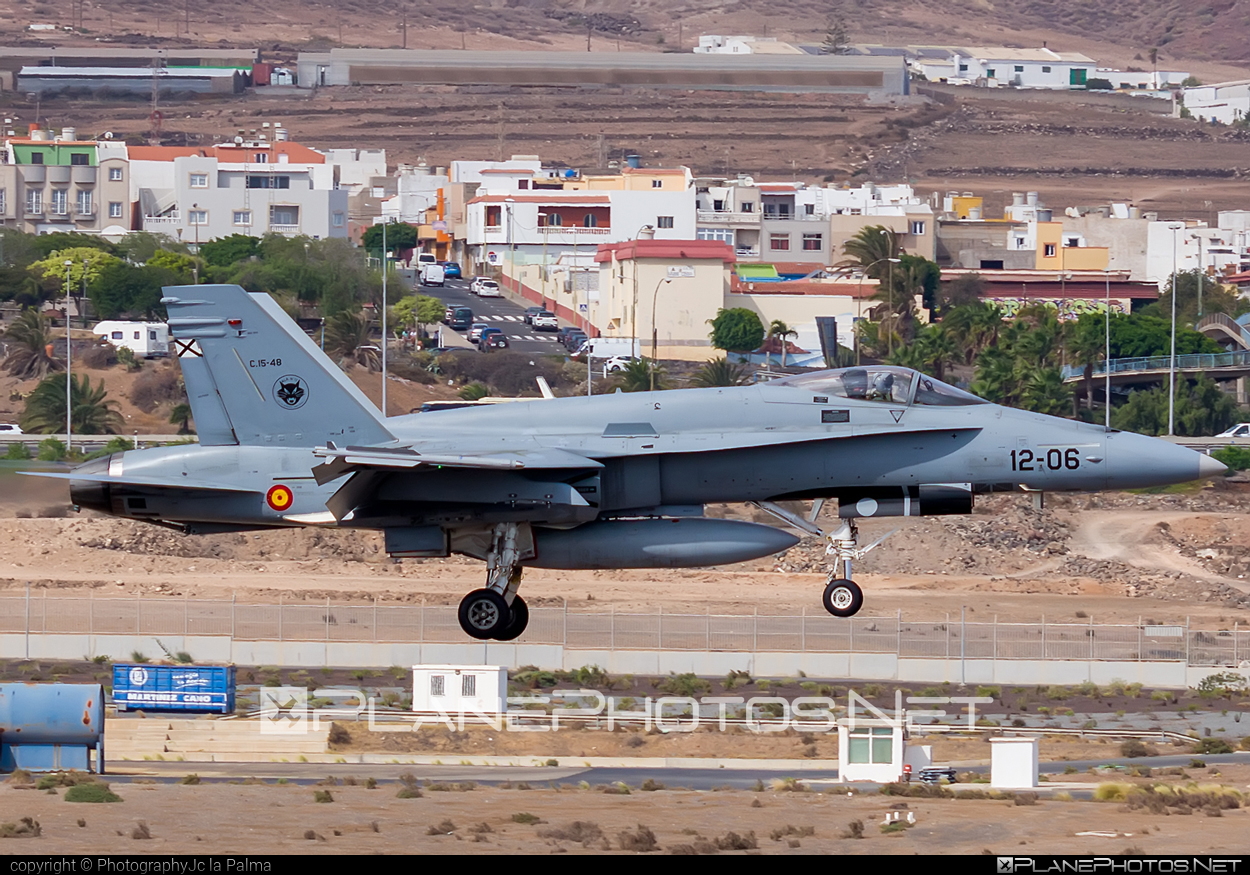 McDonnell Douglas EF-18M Hornet - C.15-48 operated by Ejército del Aire (Spanish Air Force) #ef18m #ejercitodelaire #f18 #f18hornet #mcdonnelldouglas #spanishairforce