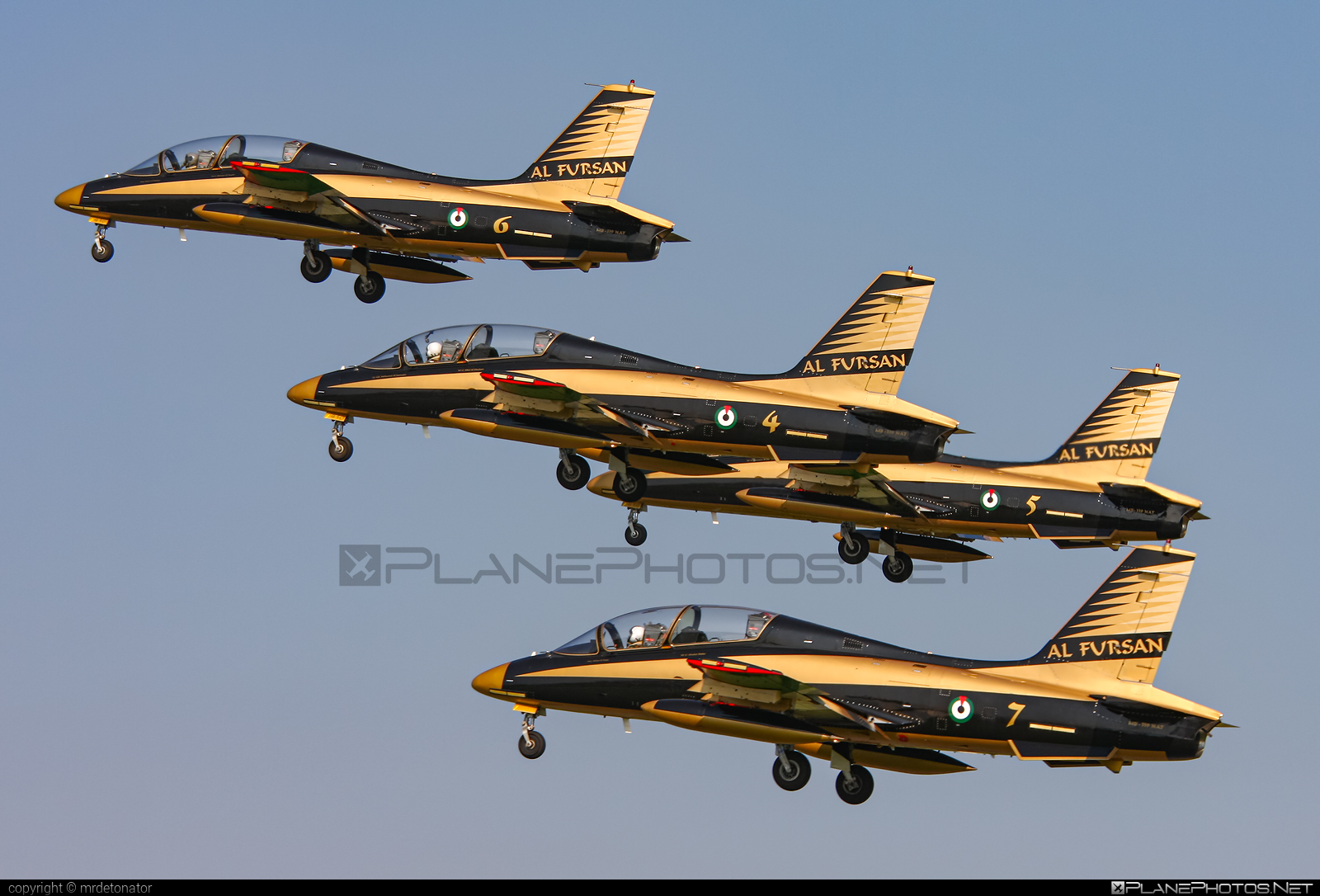 Aermacchi MB-339NAT - 438 operated by United Arab Emirates Air Force #aermacchi #mb339 #mb339nat #uaeaf #unitedarabemiratesairforce