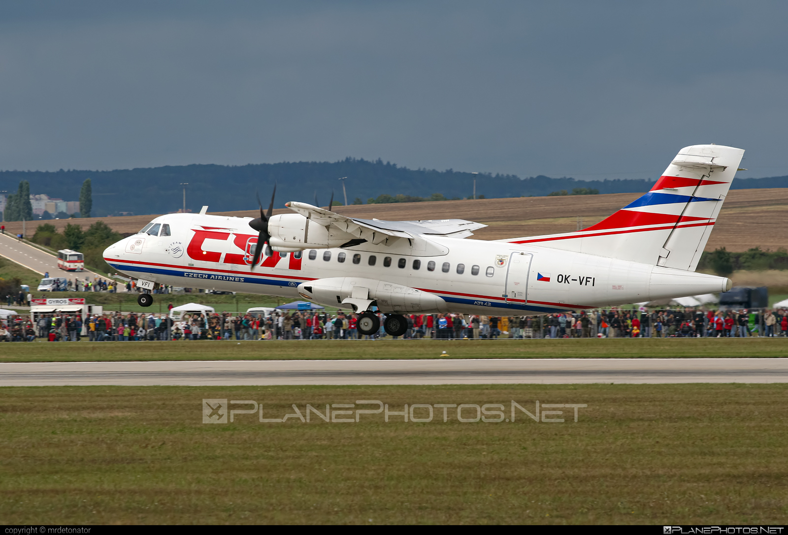 ATR 42-300 - OK-VFI operated by CSA Czech Airlines #atr #atr42 #atr42300 #csa #czechairlines