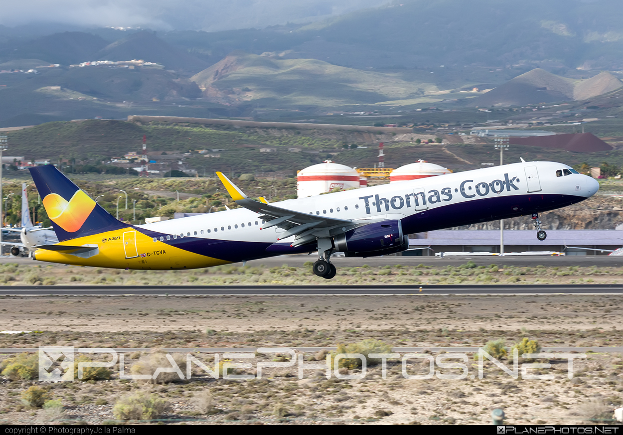 Airbus A321-231 - G-TCVA operated by Thomas Cook Airlines #ThomasCookAirlines #a320family #a321 #airbus #airbus321