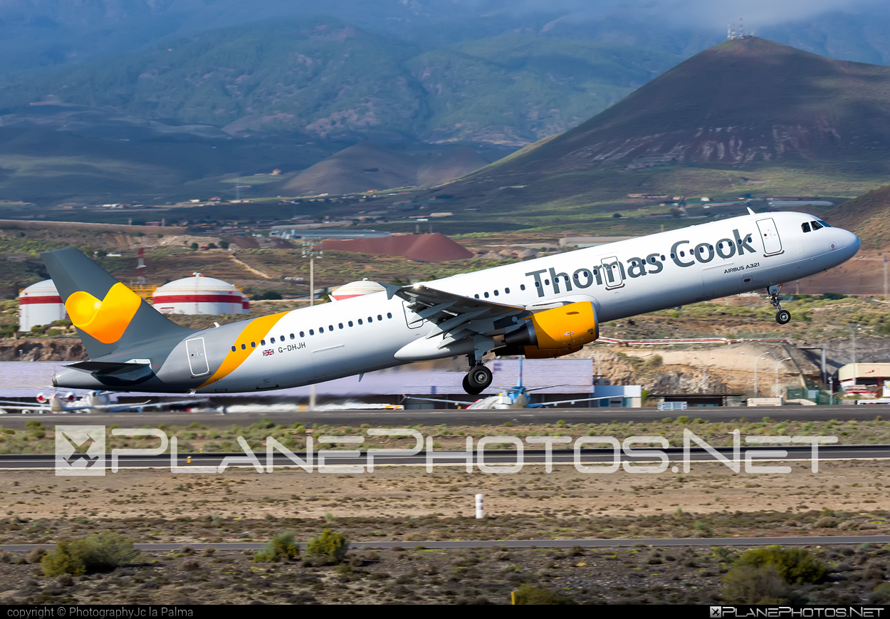 Airbus A321-211 - G-DHJH operated by Thomas Cook Airlines #ThomasCookAirlines #a320family #a321 #airbus #airbus321