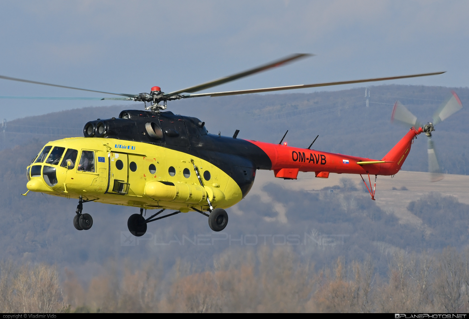 Mil Mi-8MTV-1 - OM-AVB operated by UTair Europe #mi8 #mi8mtv1 #mil #milhelicopters #milmi8 #milmi8mtv1 #utair #utaireurope