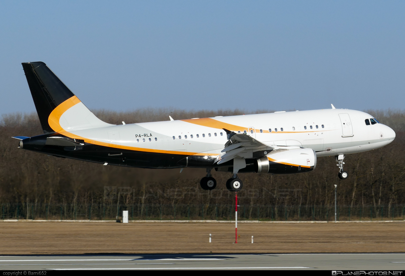 Airbus ACJ319-133X - P4-RLA operated by Private operator #acj319 #acj319133x #airbus #airbuscorporatejet