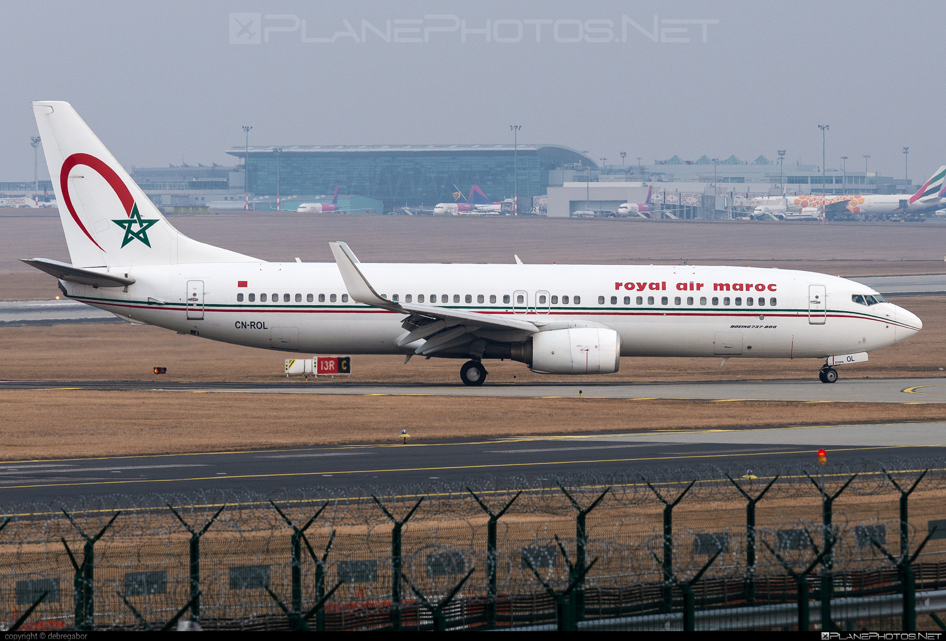 Boeing 737-800 - CN-ROL operated by Royal Air Maroc (RAM) #b737 #b737nextgen #b737ng #boeing #boeing737 #royalAirMaroc