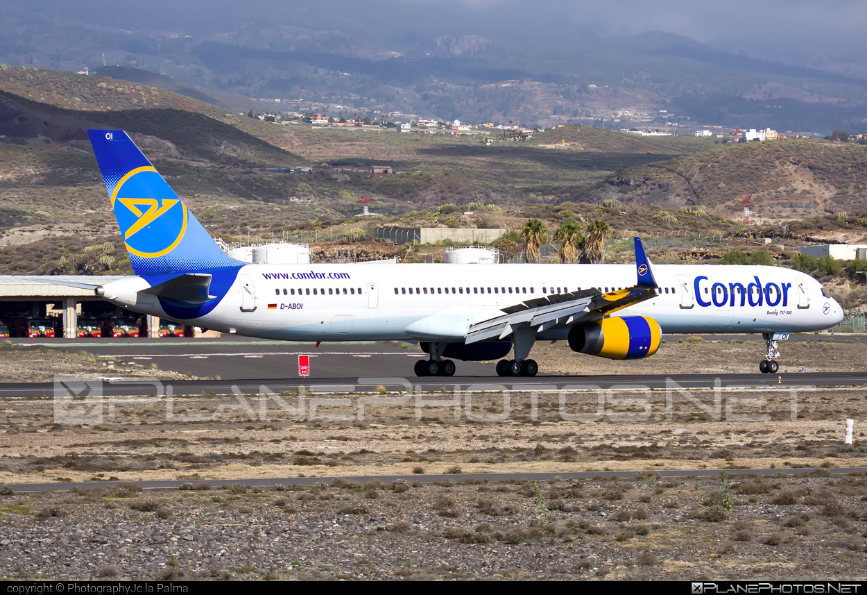 Boeing 757-300 - D-ABOI operated by Condor #b757 #boeing #boeing757 #condor #condorAirlines