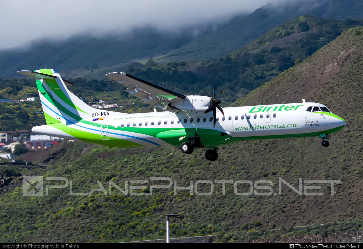 ATR 72-212A - EC-NQR operated by Binter Canarias #BinterCanarias #atr #atr72 #atr72212a #atr72500