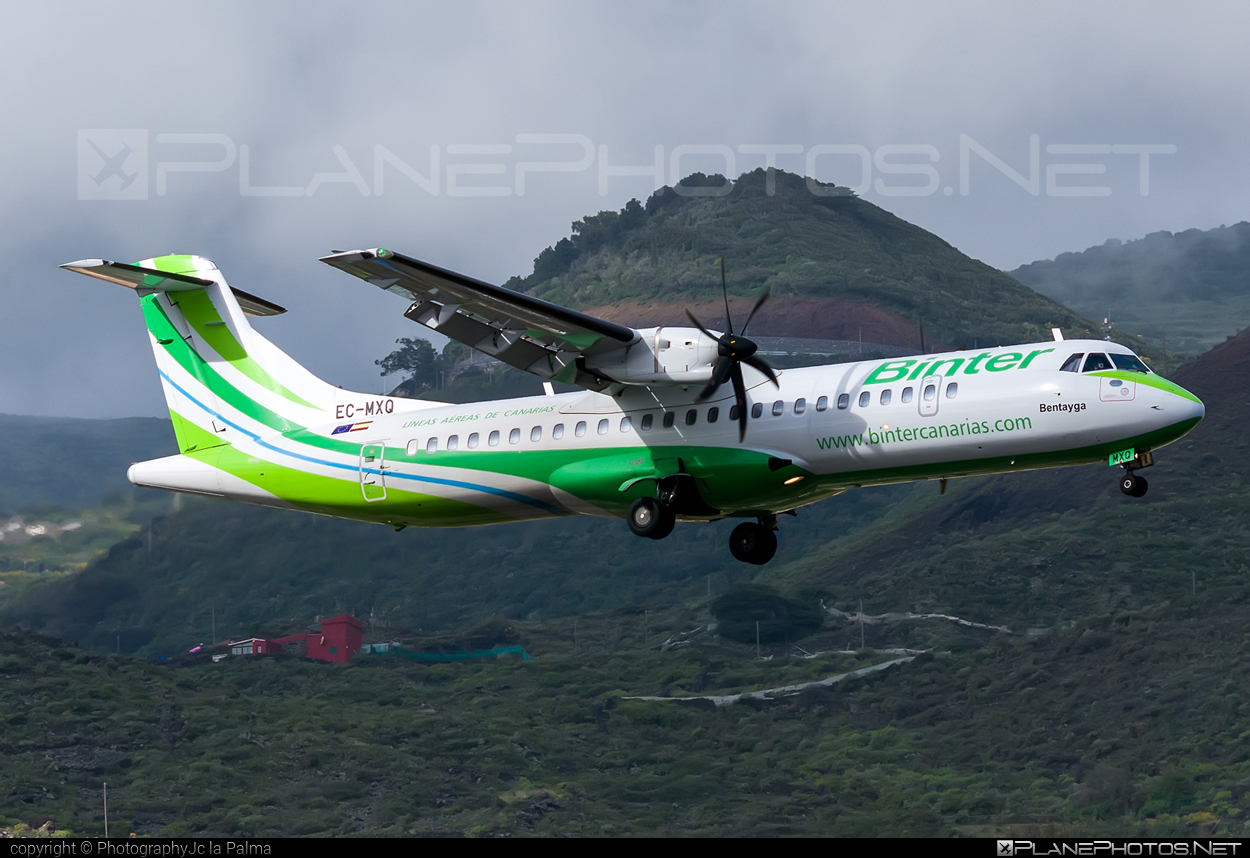 ATR 72-600 - EC-MXQ operated by Binter Canarias #BinterCanarias #atr #atr72 #atr72600