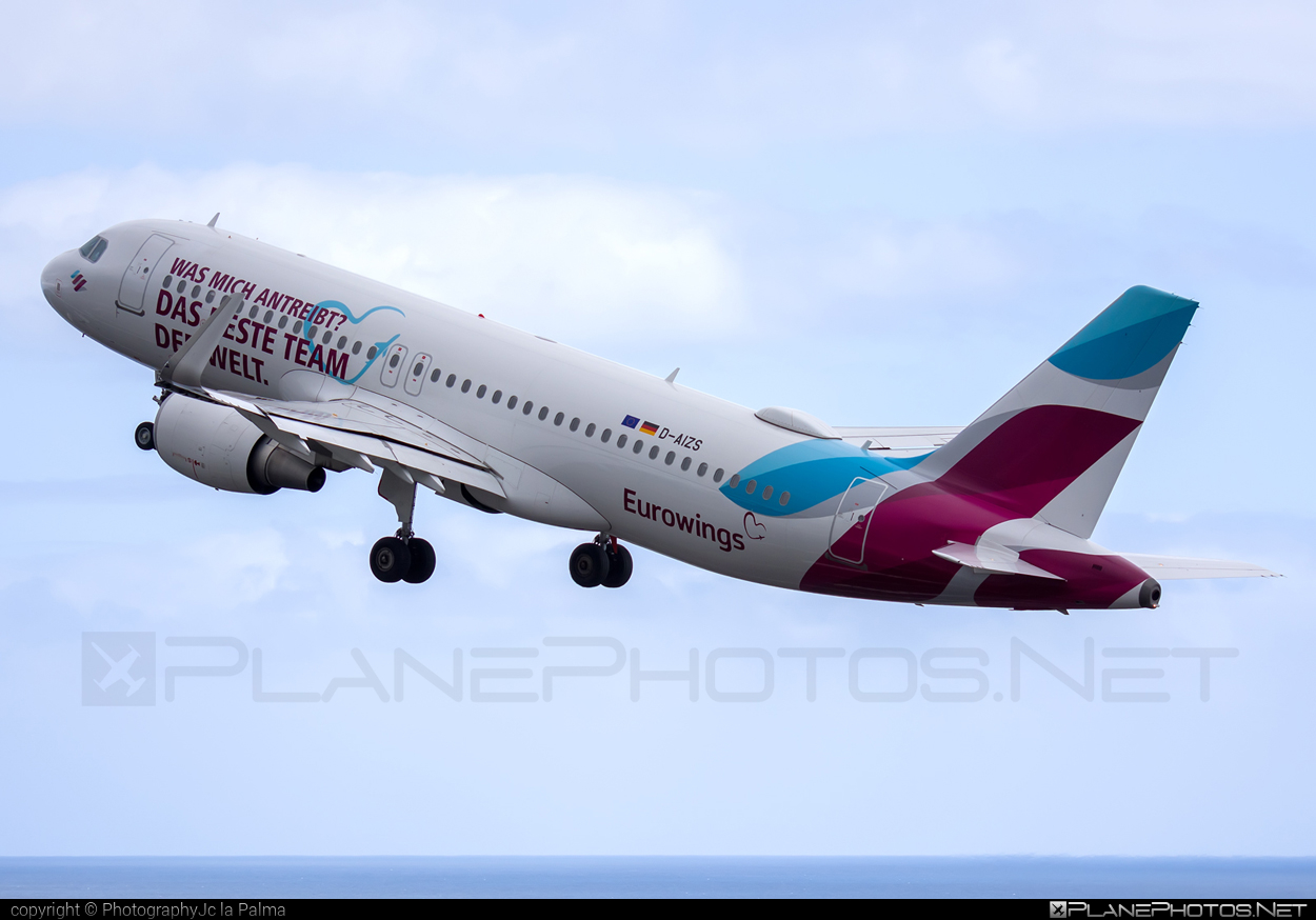 Airbus A320-214 - D-AIZS operated by Eurowings #a320 #a320family #airbus #airbus320 #eurowings