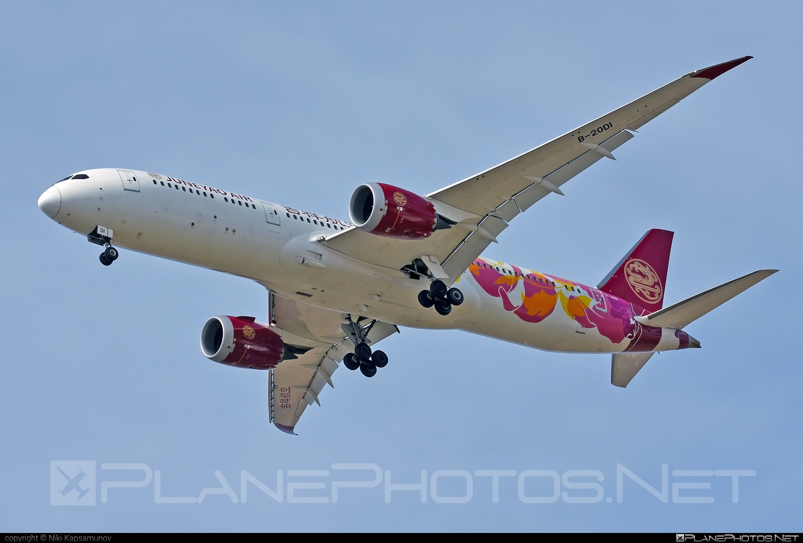 Boeing 787-9 Dreamliner - B-20D1 operated by Juneyao Airlines #b787 #boeing #boeing787 #dreamliner #juneyaoairlines