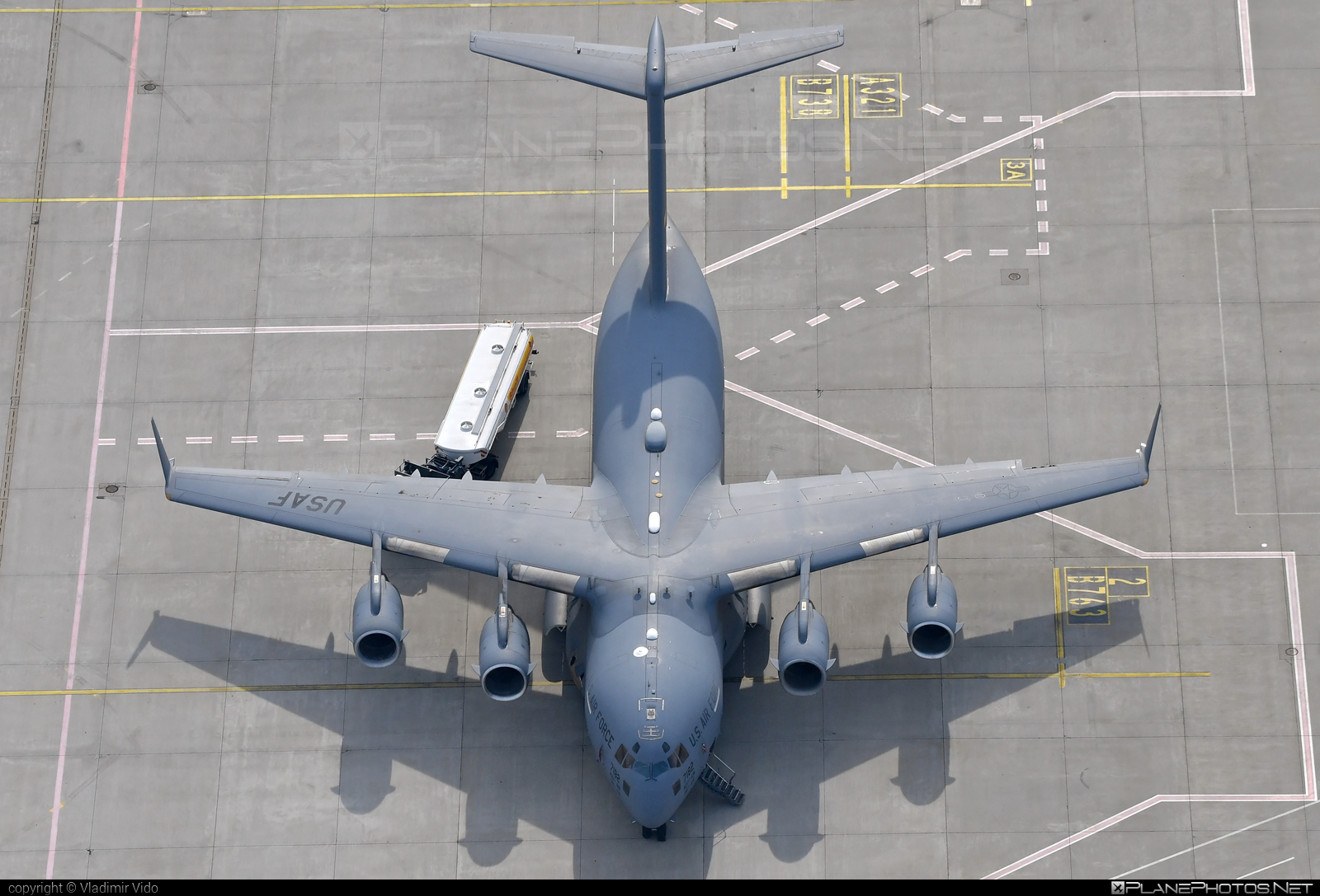 Boeing C-17A Globemaster III - 07-7182 operated by US Air Force (USAF) #boeing #c17 #c17globemaster #globemaster #globemasteriii #usaf #usairforce