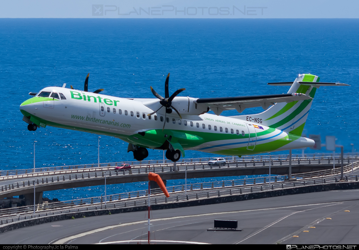 ATR 72-600 - EC-NSG operated by Binter Canarias #BinterCanarias #atr #atr72 #atr72600